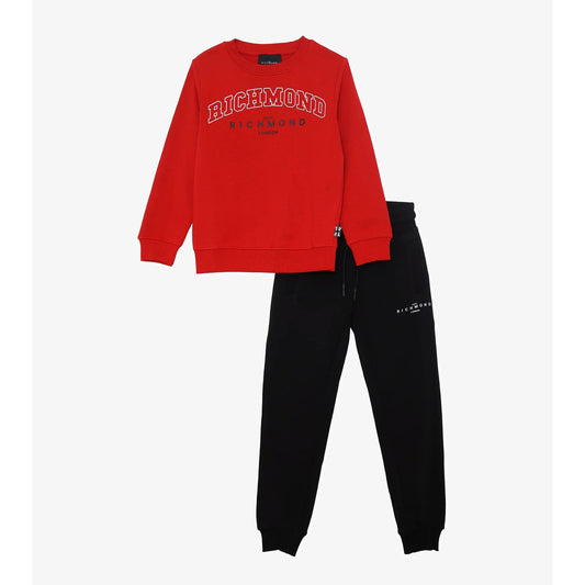 john richmond - SET FELPA+PANTALONI BARKER