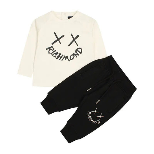 john richmond - SET T-SHIRT+PANTALONI FELPATI JEREMY