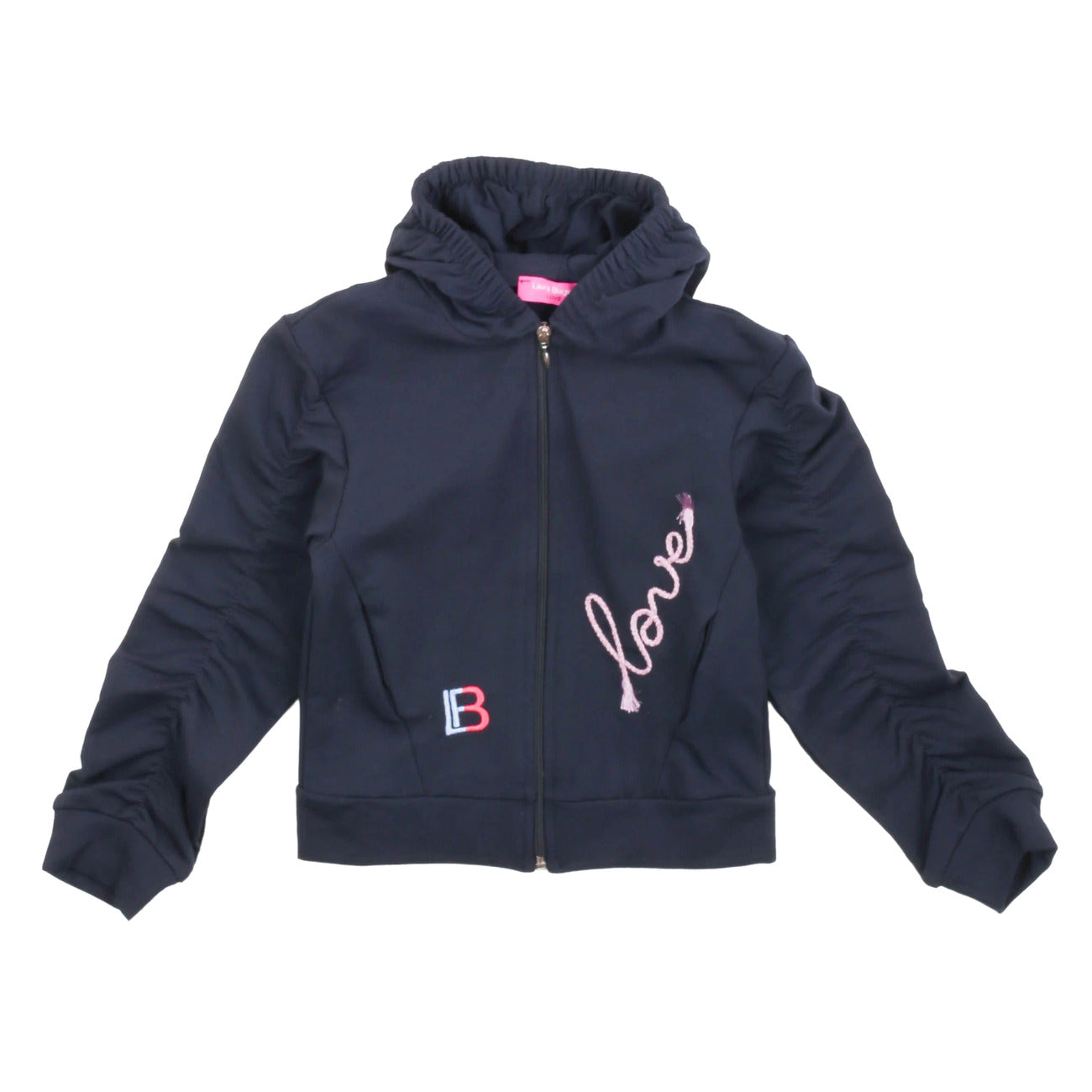 laura biagiotti - FELPA ZIP E CAPPUCCIO - Nuvò Kids