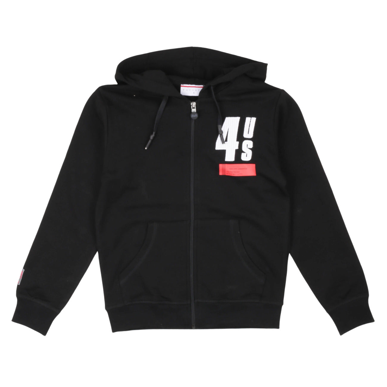 paciotti - FELPA CON ZIP E CAPPUCCIO - Nuvò Kids
