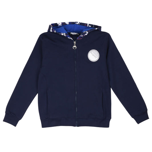paciotti - FELPA CON ZIP E CAPPUCCIO - Nuvò Kids