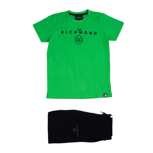 john richmond - SET T-SHIRT+PANTALONI FELPATI DILLON