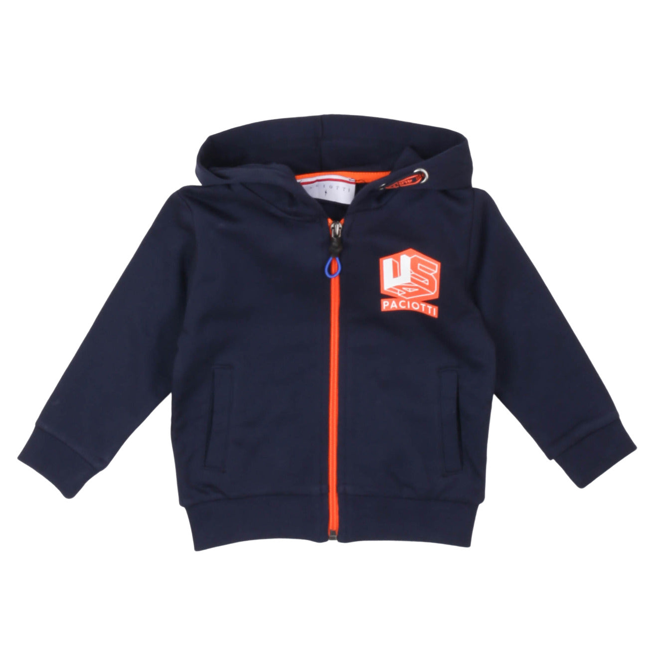 paciotti - FELPA CON ZIP E CAPPUCCIO - Nuvò Kids