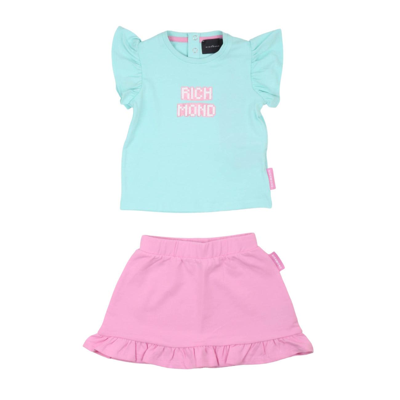 john richmond - SET T-SHIRT+GONNA KAMIZ