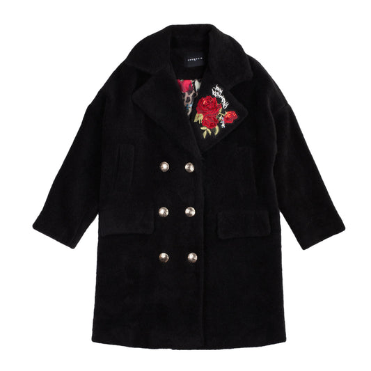 john richmond - CAPPOTTO LUNGO BARROSA