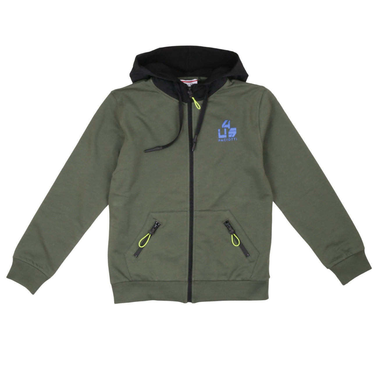 paciotti - FELPA CON ZIP E CAPPUCCIO - Nuvò Kids