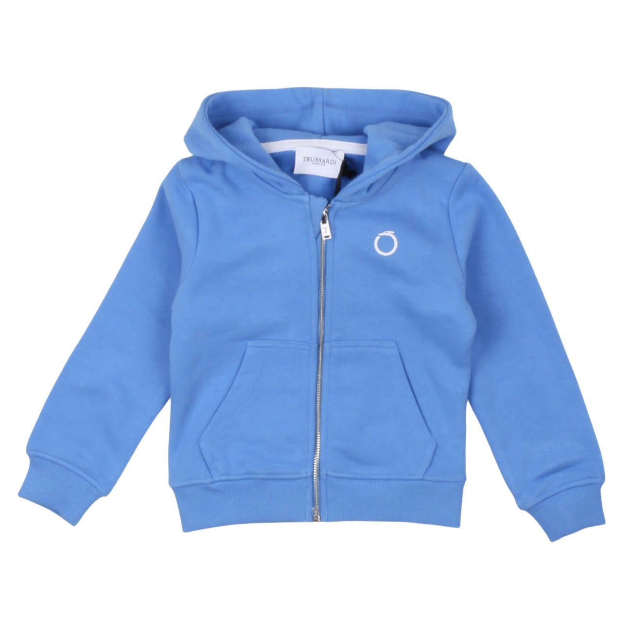trussardi - FELPA ZIP AHIO