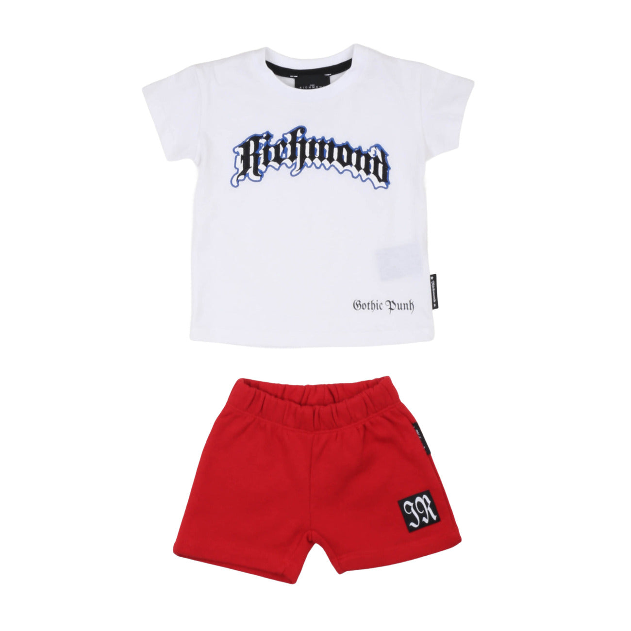 john richmond - SET T-SHIRT+BERMUDA FELPA LAGOE