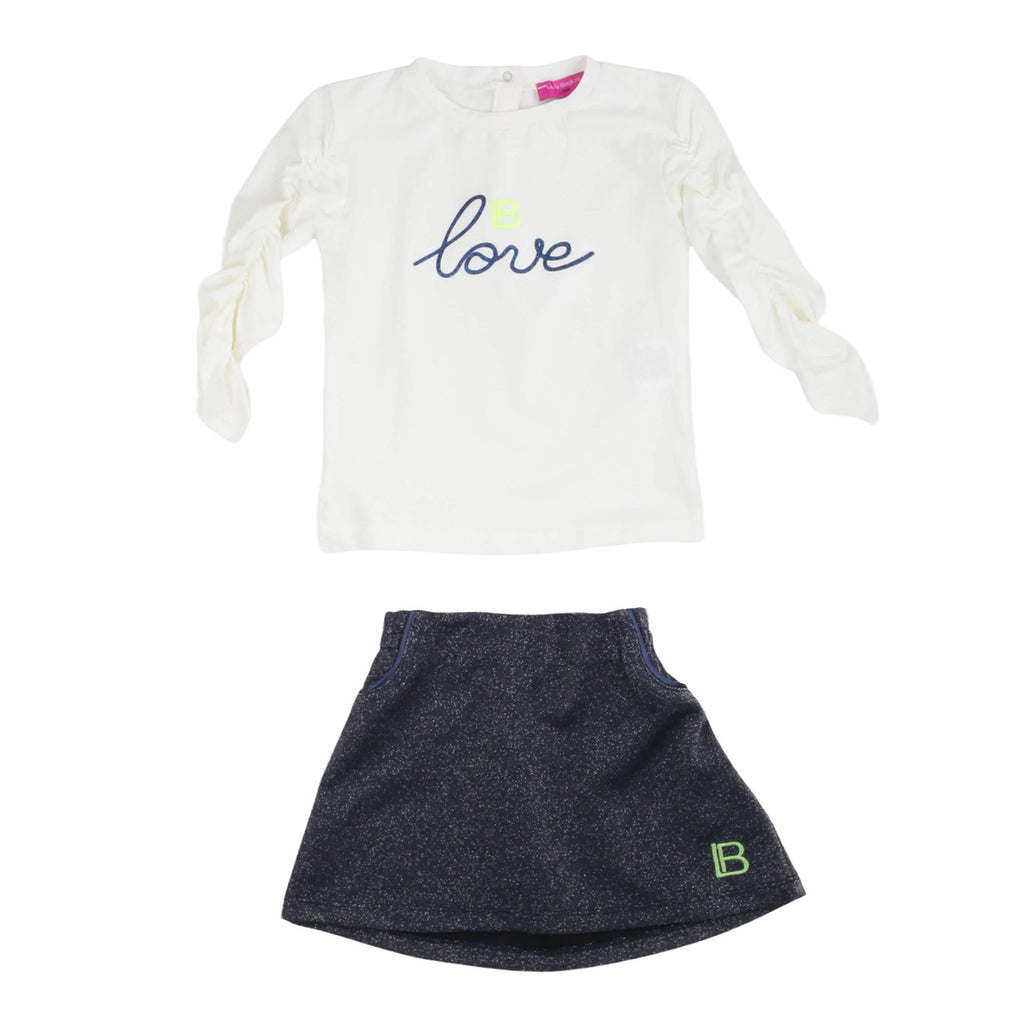 laura biagiotti - COMPLETO T-SHIRT E GONNA - Nuvò Kids