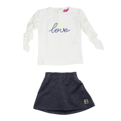 laura biagiotti - COMPLETO T-SHIRT E GONNA - Nuvò Kids