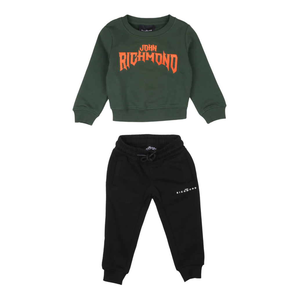 john richmond - SET FELPA+PANTALONI GORDON