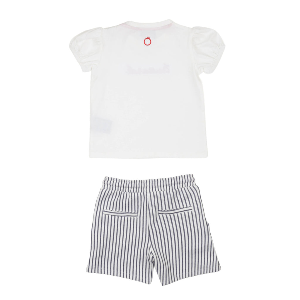 trussardi - COMPLETO T-SHIRT+SHORTS FELPA GY