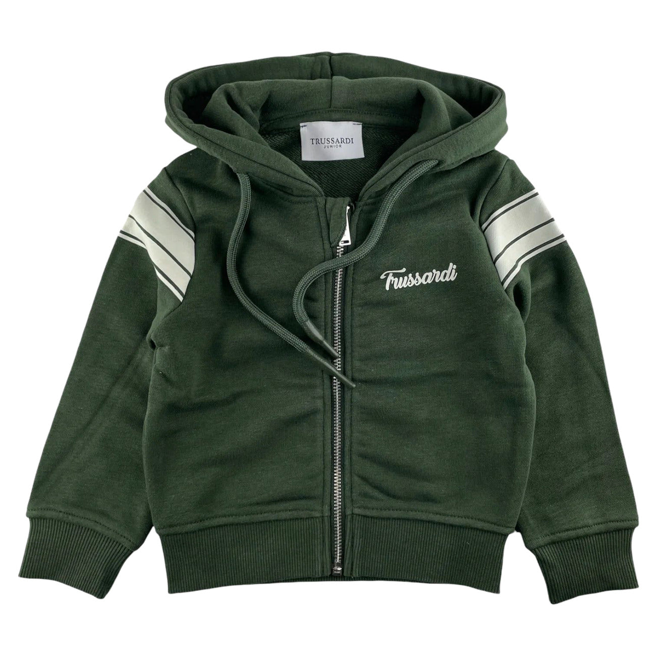 trussardi - FELPA CON ZIP CUBERT
