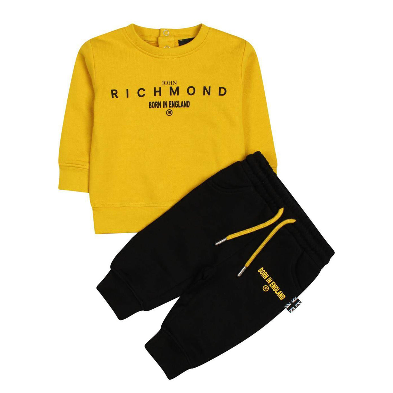 john richmond - SET FELPA+PANTALONI CURRY