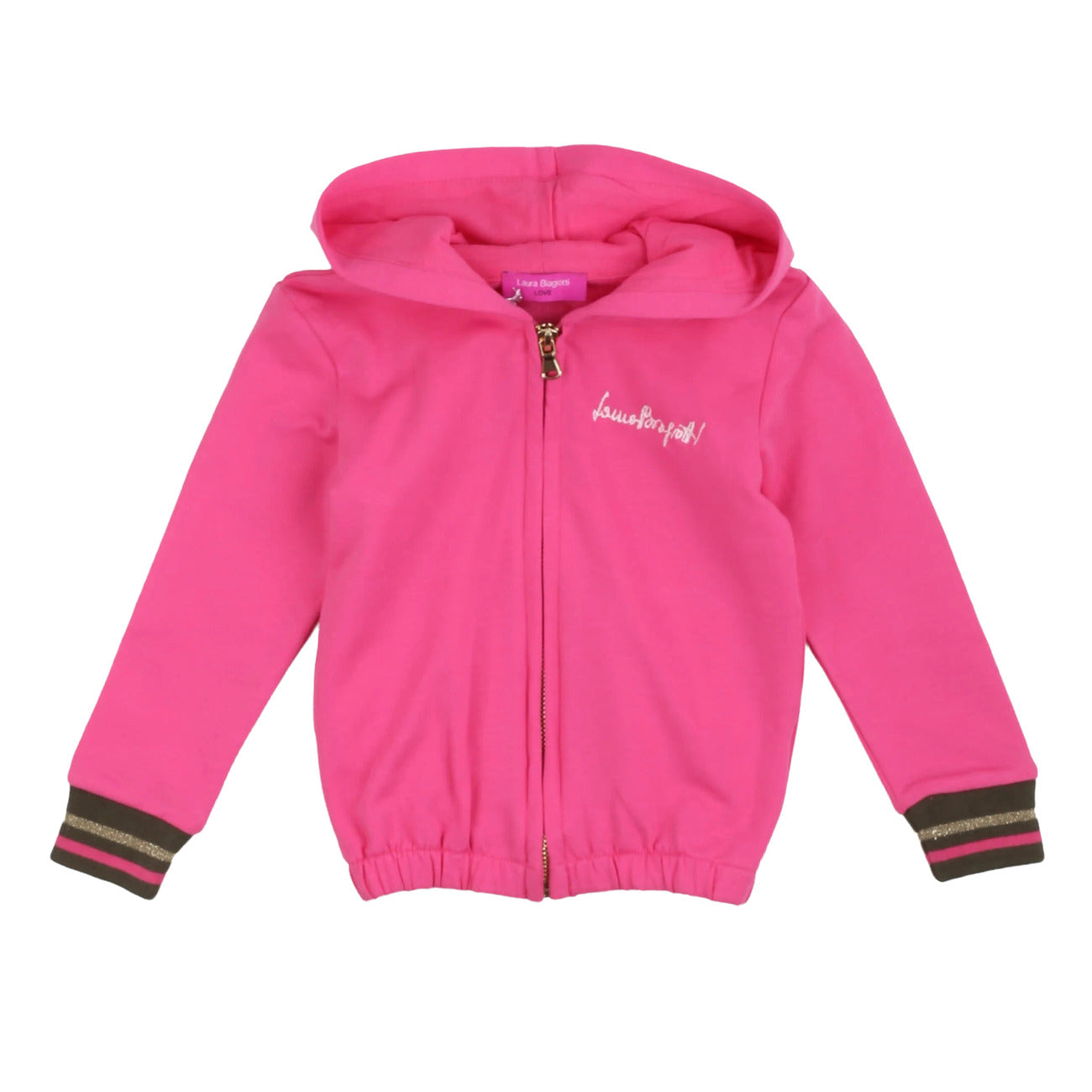 laura biagiotti - FELPA ZIP E CAPPUCCIO - Nuvò Kids